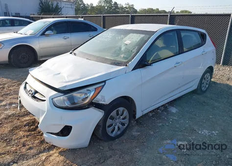 2017 Hyundai Accent Se из США, поврежденный, VIN KMHCT5AEXHU325587